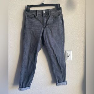 Black High Rise Skinny Jeans